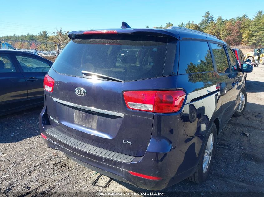 2018 Kia Sedona Lx VIN: KNDMB5C13J6350430 Lot: 40546854