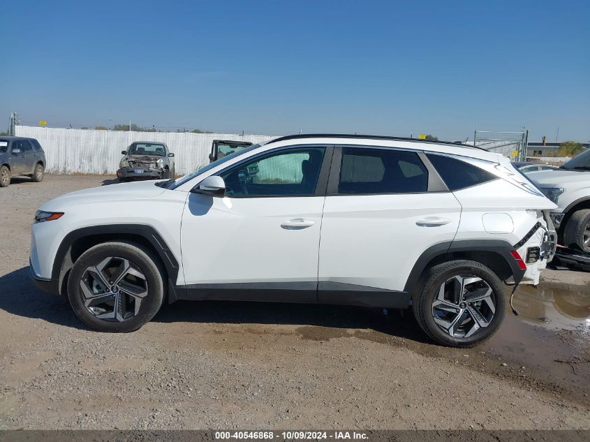 2022 Hyundai Tucson Sel VIN: 5NMJFCAE9NH128601 Lot: 40546868