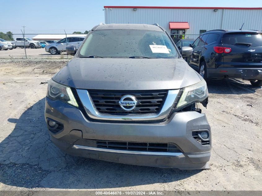 2017 Nissan Pathfinder Sl VIN: 5N1DR2MN0HC670095 Lot: 40546875