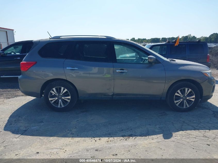 2017 Nissan Pathfinder Sl VIN: 5N1DR2MN0HC670095 Lot: 40546875