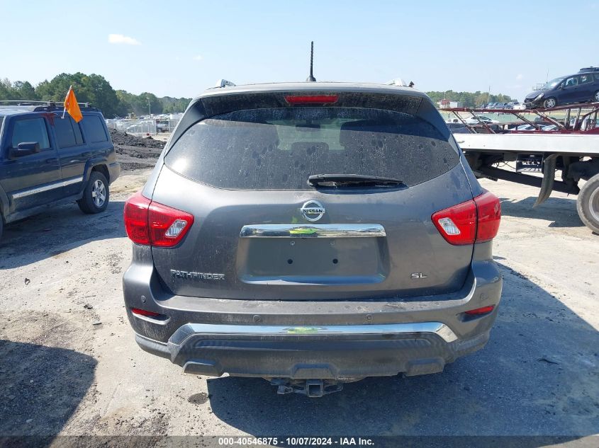 2017 Nissan Pathfinder Sl VIN: 5N1DR2MN0HC670095 Lot: 40546875