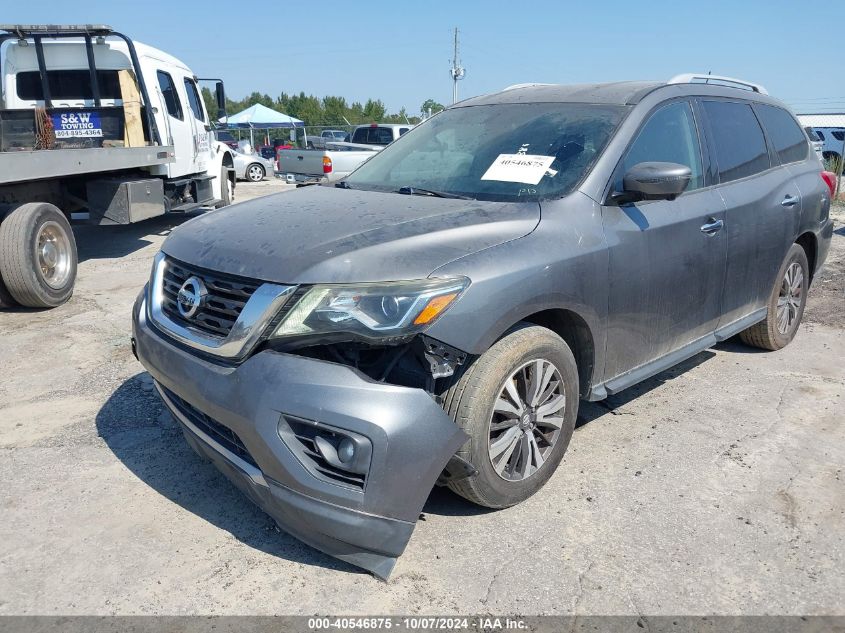 2017 Nissan Pathfinder Sl VIN: 5N1DR2MN0HC670095 Lot: 40546875