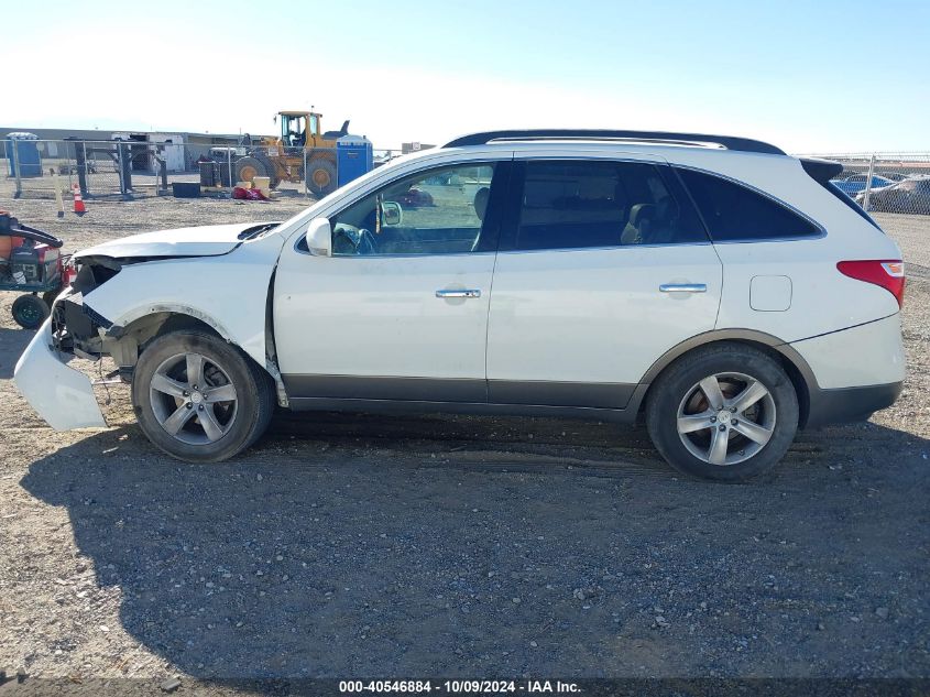 2008 Hyundai Veracruz Gls/Limited/Se VIN: KM8NU13C98U039420 Lot: 40546884