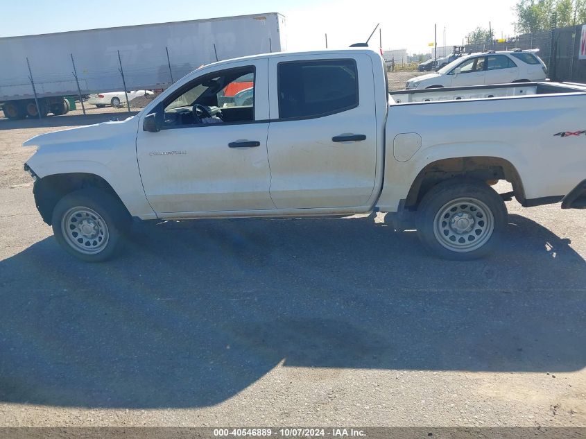 2023 Chevrolet Colorado 4Wd Short Box Wt VIN: 1GCPTBEKXP1211738 Lot: 40546889