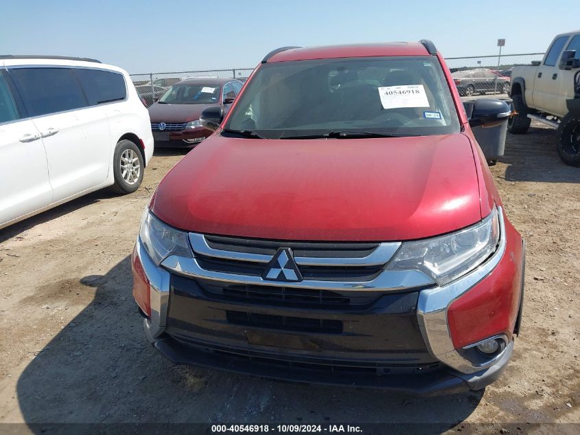 2018 Mitsubishi Outlander Se/Sel VIN: JA4AD3A33JZ051700 Lot: 40546918