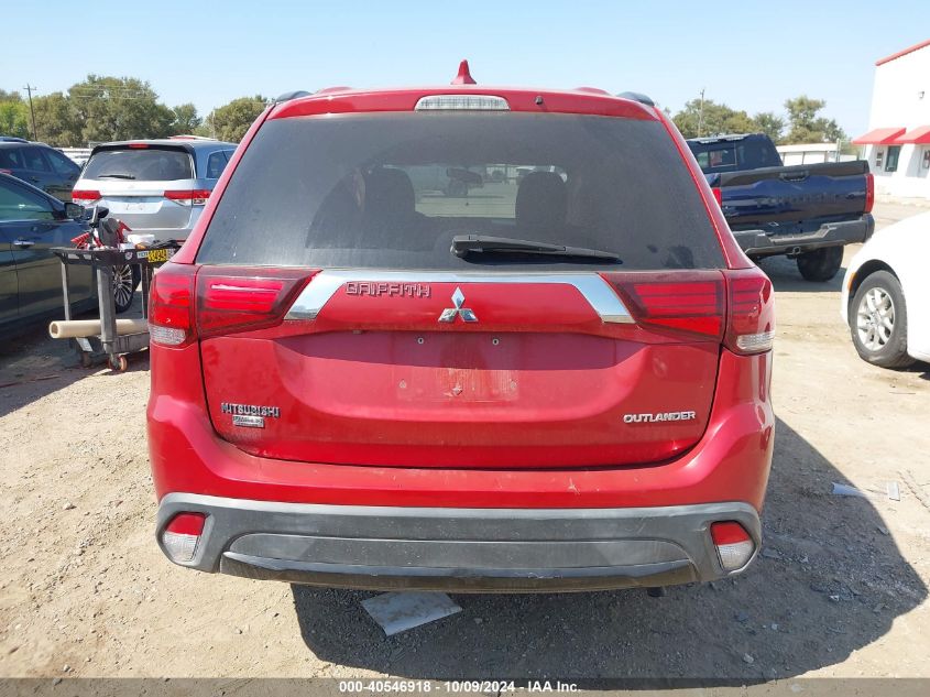 2018 Mitsubishi Outlander Se/Sel VIN: JA4AD3A33JZ051700 Lot: 40546918