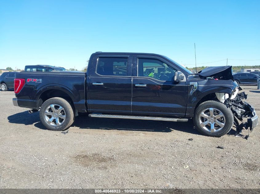 2022 Ford F-150 Xlt VIN: 1FTFW1E87NKF13559 Lot: 40546923