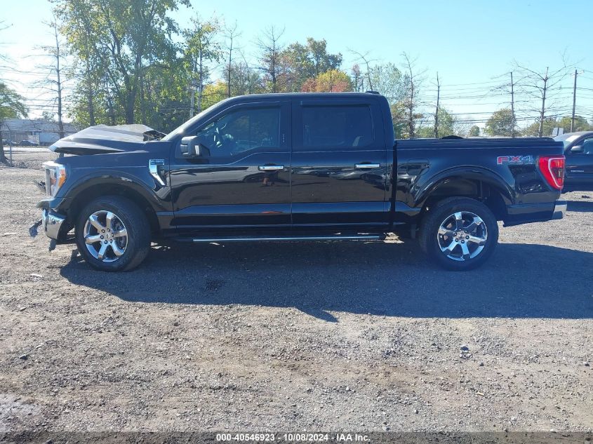 2022 Ford F-150 Xlt VIN: 1FTFW1E87NKF13559 Lot: 40546923