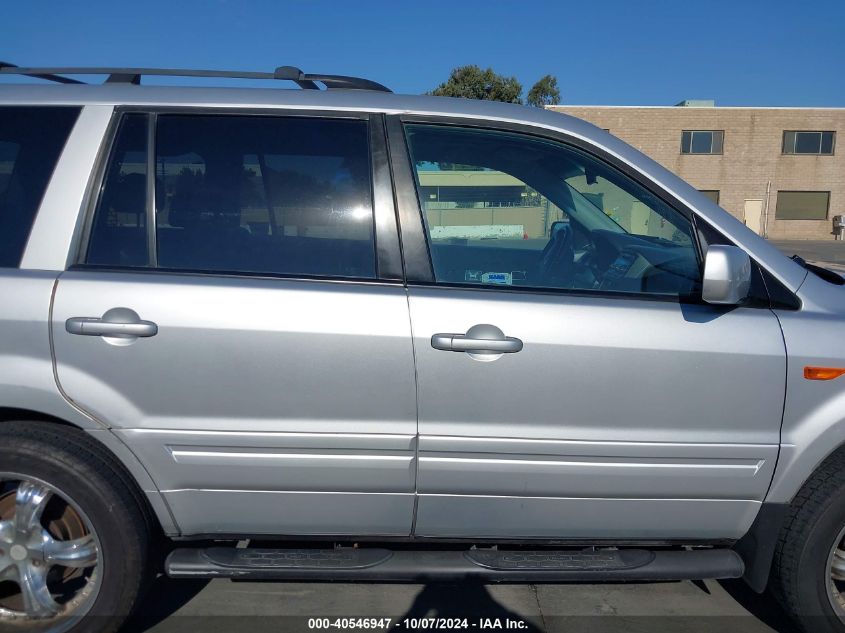 2006 Honda Pilot Ex-L VIN: 5FNYF28536B004972 Lot: 40546947