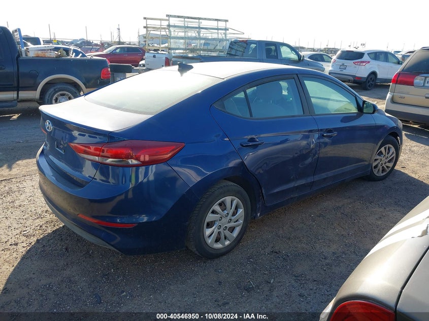 2017 HYUNDAI ELANTRA SE - 5NPD74LF6HH138483
