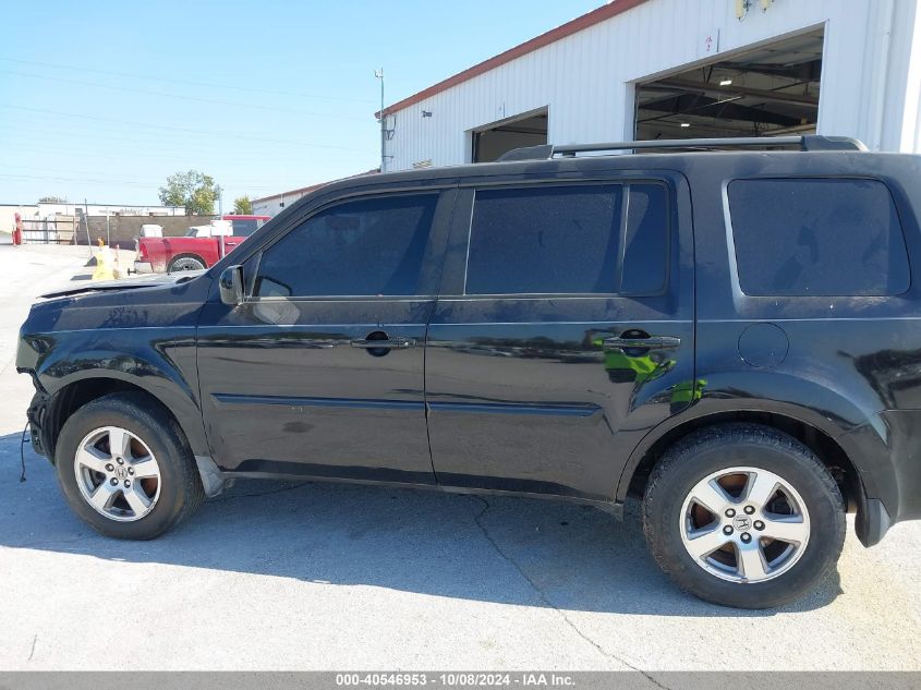 2010 Honda Pilot Ex-L VIN: 5FNYF4H52AB008404 Lot: 40546953