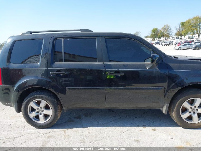 2010 Honda Pilot Ex-L VIN: 5FNYF4H52AB008404 Lot: 40546953