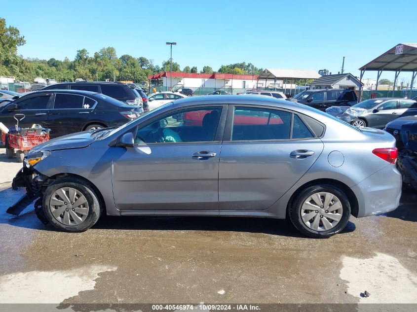 2020 Kia Rio S VIN: 3KPA24AD1LE296181 Lot: 40546974