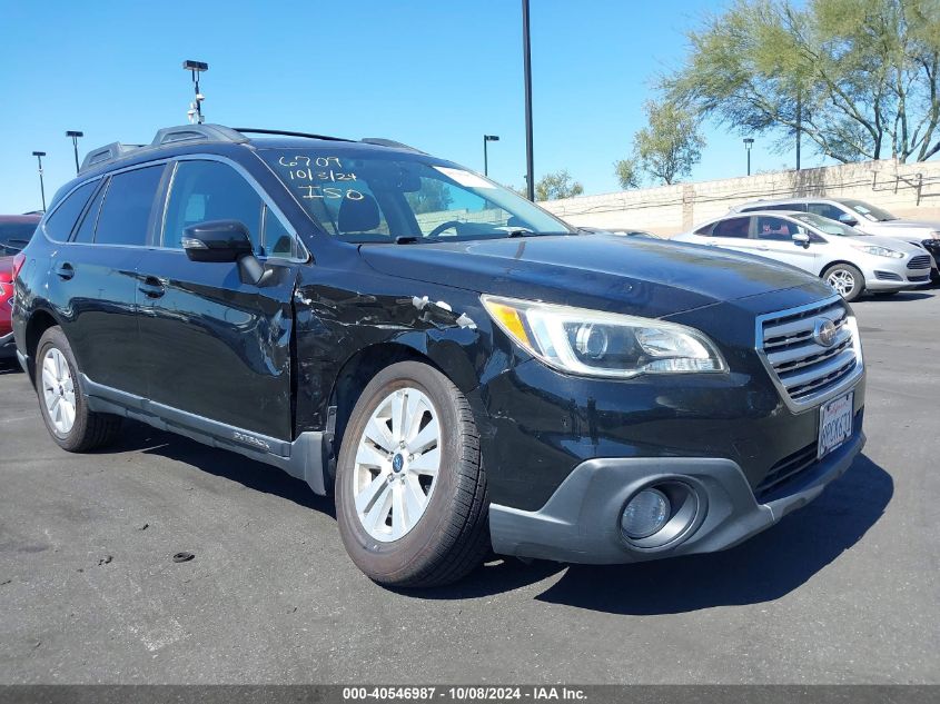 2015 Subaru Outback 2.5I Premium VIN: 4S4BSAHC8F3306003 Lot: 40546987