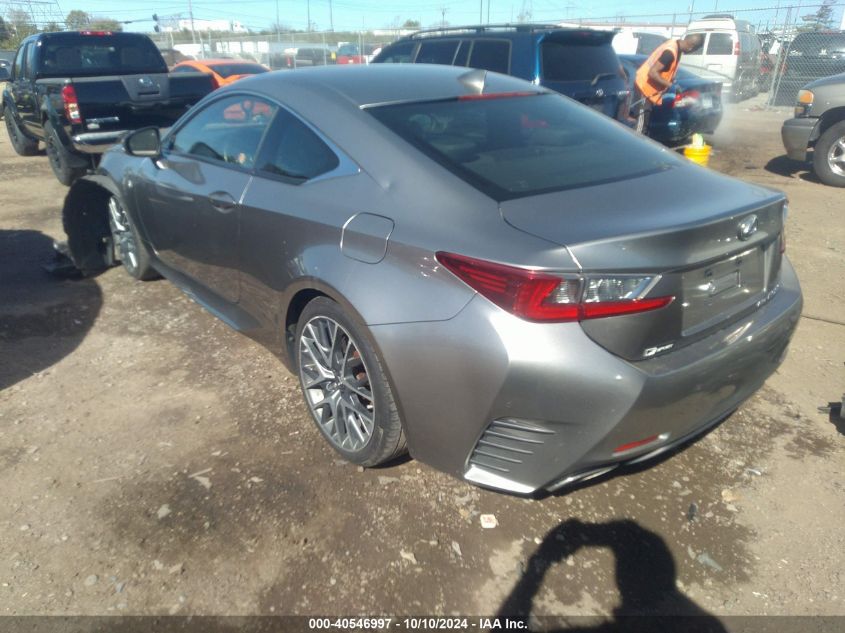 VIN JTHSE5BC1F5002980 2015 Lexus RC, 350 no.3