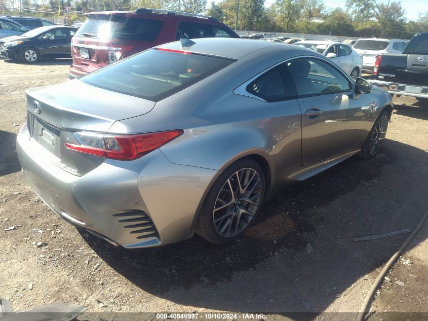 VIN JTHSE5BC1F5002980 2015 Lexus RC, 350 no.4