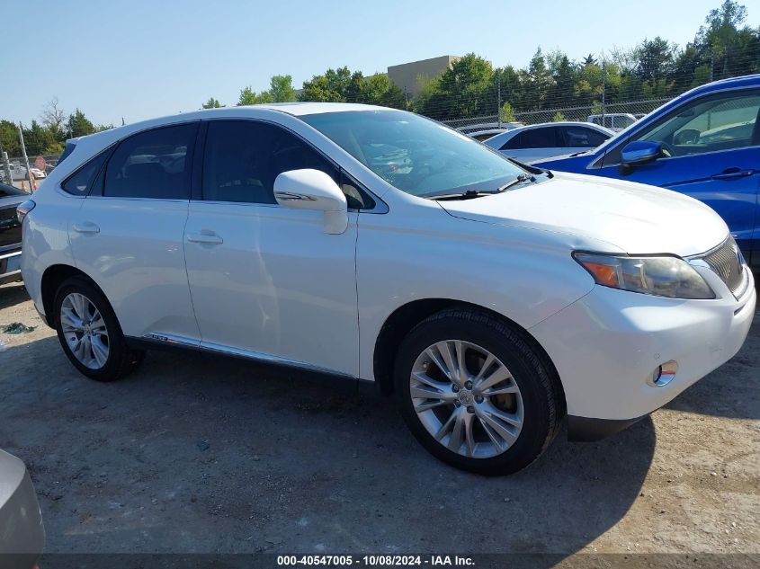 JTJZB1BA1A2403257 2010 Lexus Rx 450H