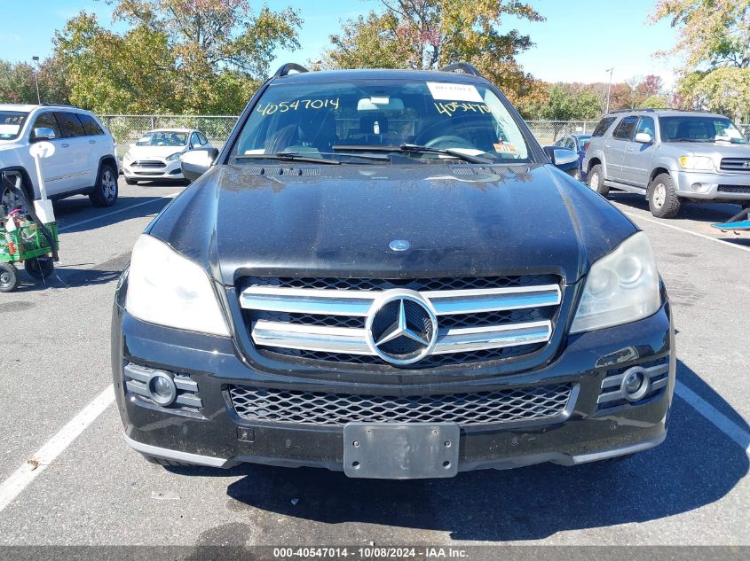 2009 Mercedes-Benz Gl 450 4Matic VIN: 4JGBF71E69A441452 Lot: 40547014