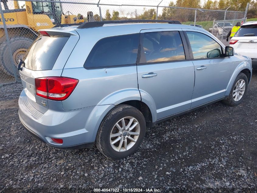 2013 Dodge Journey Sxt VIN: 3C4PDCBG4DT674871 Lot: 40547022