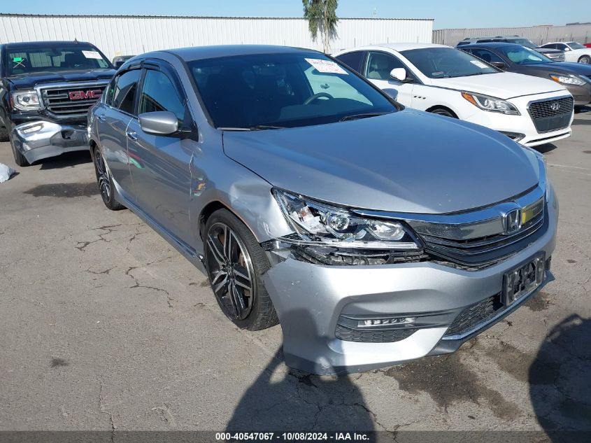 1HGCR2F54GA044266 2016 Honda Accord Sport