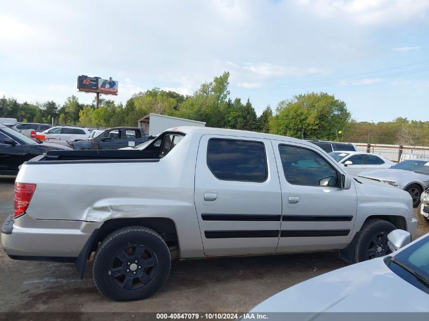 2009 Honda Ridgeline Rts VIN: 5FPYK16459B103420 Lot: 40547079