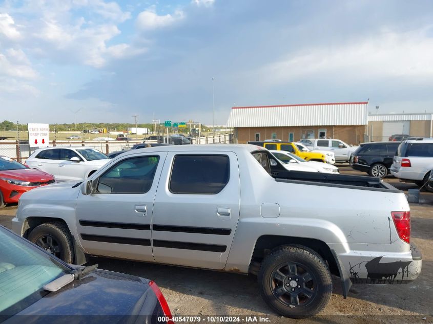 2009 Honda Ridgeline Rts VIN: 5FPYK16459B103420 Lot: 40547079