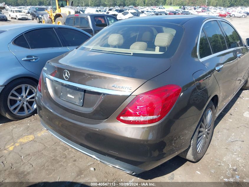 VIN 55SWF4KB7FU016302 2015 Mercedes-Benz C 300, 4Ma... no.16