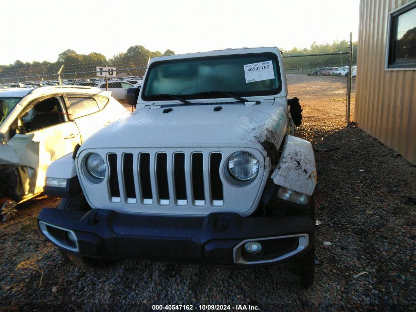 2020 Jeep Wrangler Unlimited Sahara 4X4 VIN: 1C4HJXEN2LW267929 Lot: 40825840