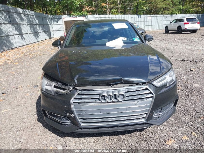 2018 AUDI A4 2.0T PREMIUM/2.0T TECH PREMIUM - WAUENAF42JN008237