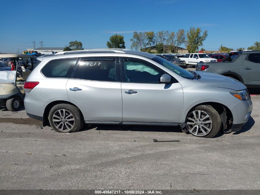 2015 Nissan Pathfinder Sv VIN: 5N1AR2MM9FC634140 Lot: 40547217