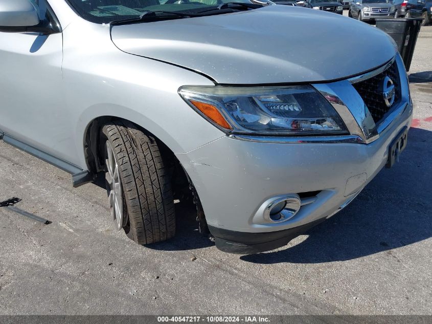 2015 Nissan Pathfinder Sv VIN: 5N1AR2MM9FC634140 Lot: 40547217