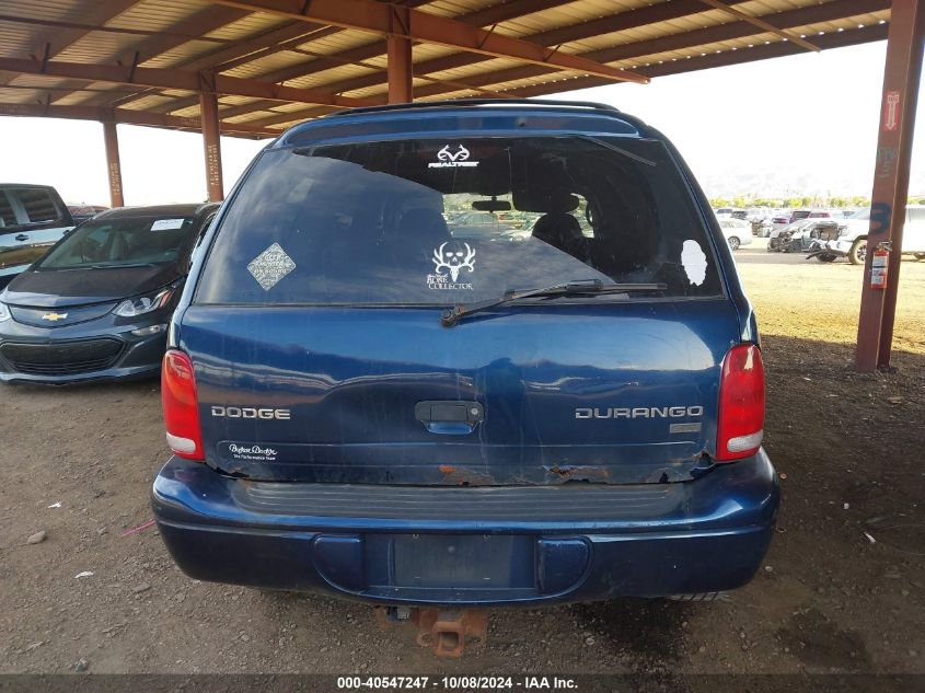 2003 Dodge Durango Slt VIN: 1D4HS48N63F524228 Lot: 40547247