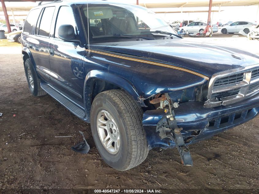 2003 Dodge Durango Slt VIN: 1D4HS48N63F524228 Lot: 40547247