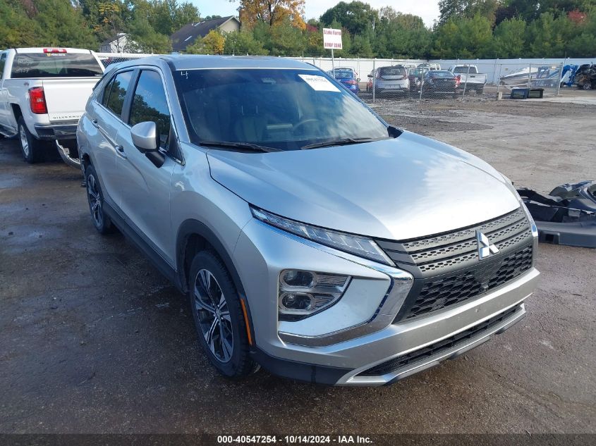 2022 Mitsubishi Eclipse Cross Se /Se Special Edition /Sel /Sel Special Edition VIN: JA4ATWAA1NZ048321 Lot: 40547254