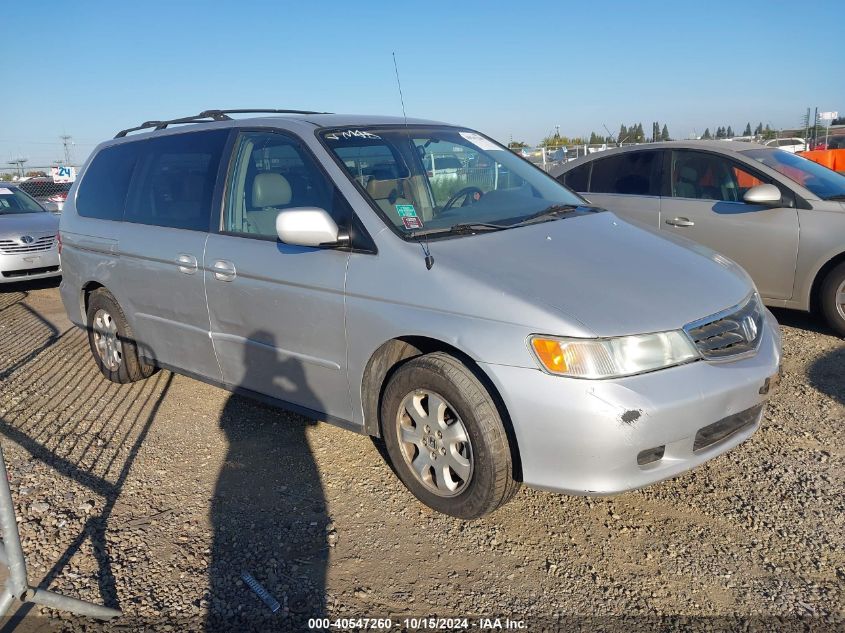 2002 Honda Odyssey Ex-L VIN: 2HKRL18902H531731 Lot: 40547260