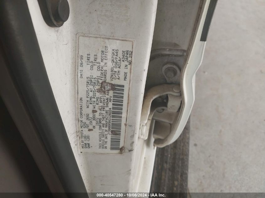 JT3GN86R9X0128224 1999 Toyota 4Runner Sr5