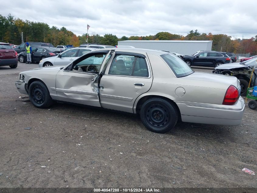 2008 Mercury Grand Marquis Gs VIN: 2MEFM74V78X609059 Lot: 40547288