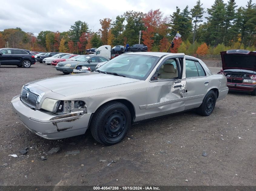 2008 Mercury Grand Marquis Gs VIN: 2MEFM74V78X609059 Lot: 40547288