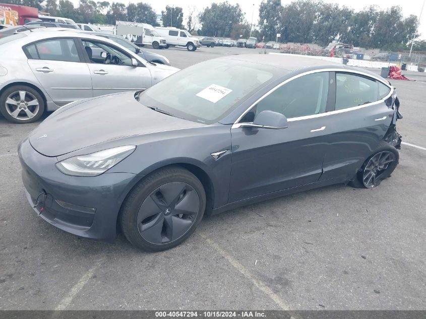 VIN 5YJ3E1EA8JF123909 2018 TESLA MODEL 3 no.2