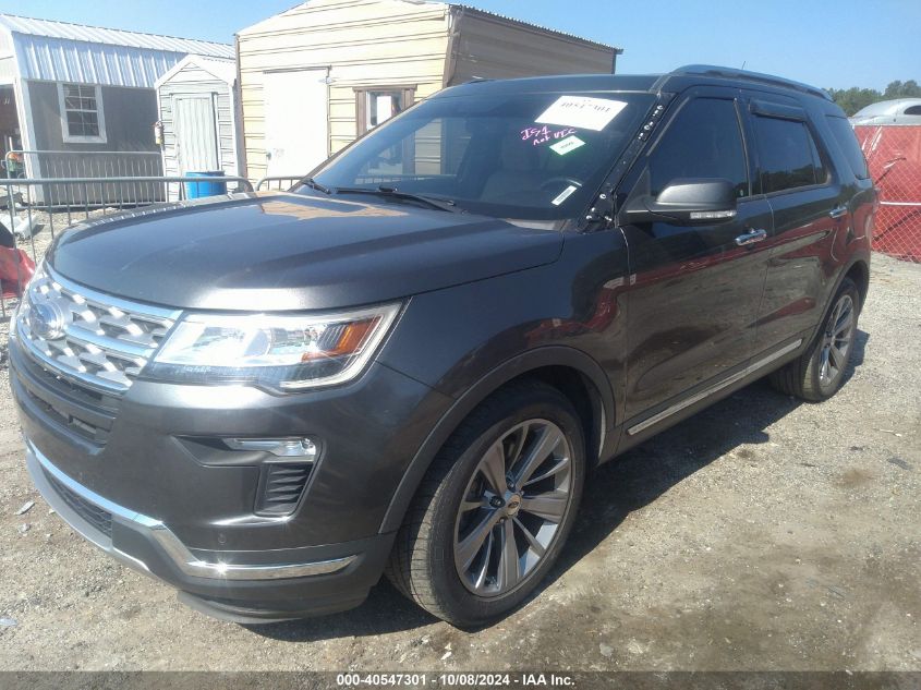 2018 Ford Explorer Limited VIN: 1FM5K7F82JGA81688 Lot: 40547301