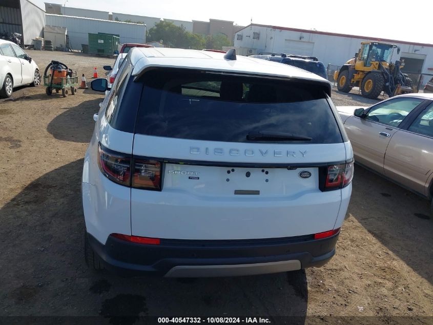 2020 Land Rover Discovery Sport VIN: SALCK2FX3LH839050 Lot: 40547332