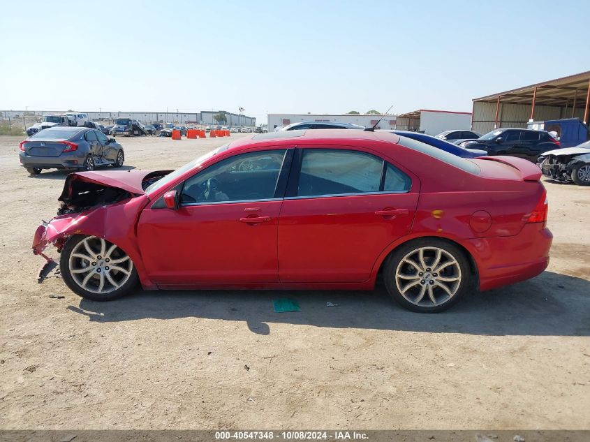 2012 Ford Fusion Sel VIN: 3FAHP0CG0CR368423 Lot: 40547348