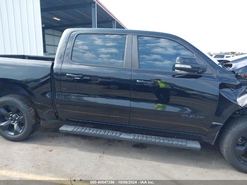 2019 Ram 1500 Big Horn/Lone Star 4X4 5'7 Box VIN: 1C6RRFFG5KN709914 Lot: 40547356