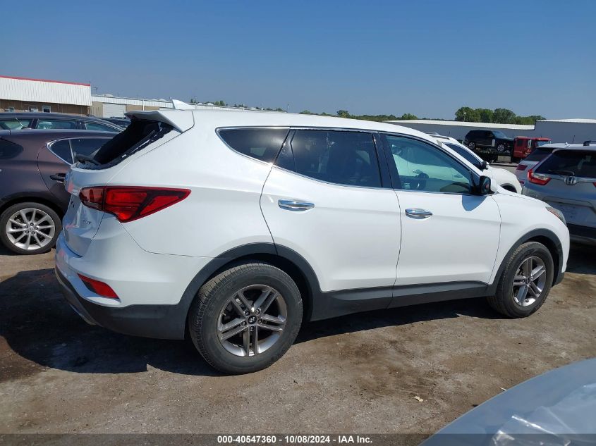 5NMZT3LB9HH022152 2017 Hyundai Santa Fe Sport