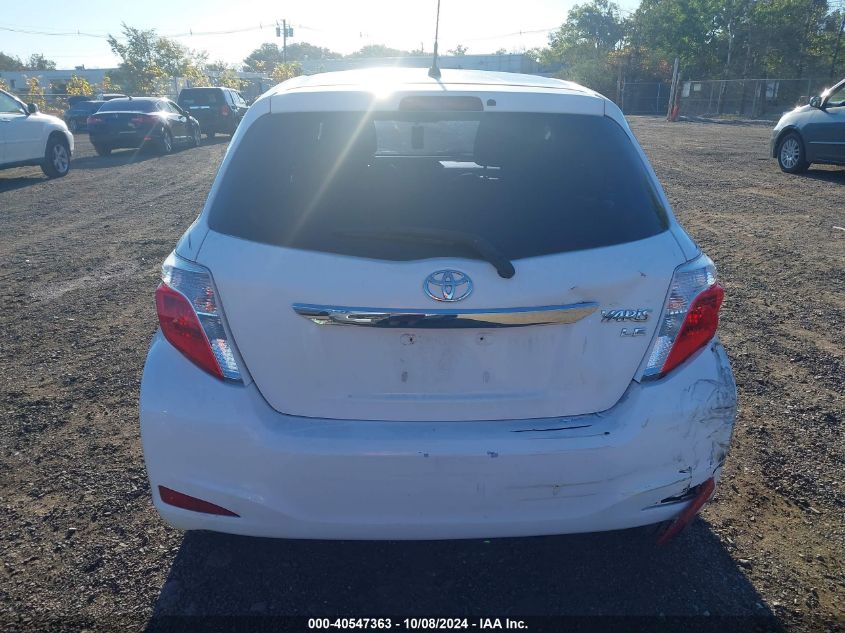 2014 Toyota Yaris VIN: JTDKTUD37ED578298 Lot: 40547363