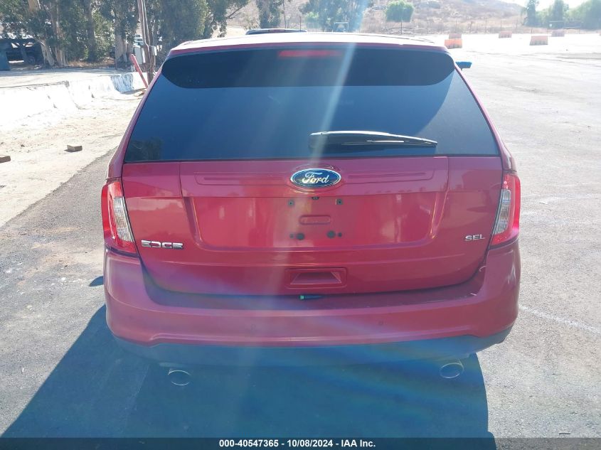 2012 Ford Edge Sel VIN: 2FMDK3JC8CBA53436 Lot: 40547365