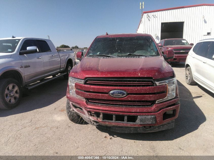 1FTEW1EP2JKD98494 2018 Ford F-150 Lariat