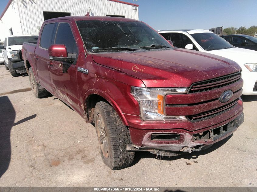 2018 Ford F-150 Lariat VIN: 1FTEW1EP2JKD98494 Lot: 40547366