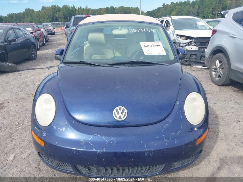 2006 Volkswagen New Beetle 2.5 VIN: 3VWRF31YX6M330873 Lot: 40547390