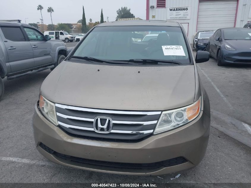 2013 Honda Odyssey Exl VIN: 5FNRL5H64DB050637 Lot: 40547423